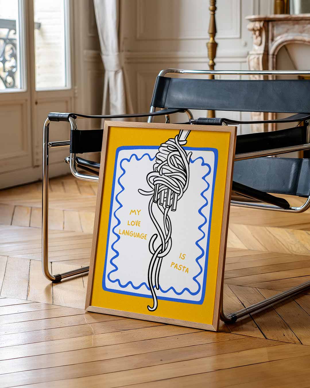 Pasta Liefdestaal Poster