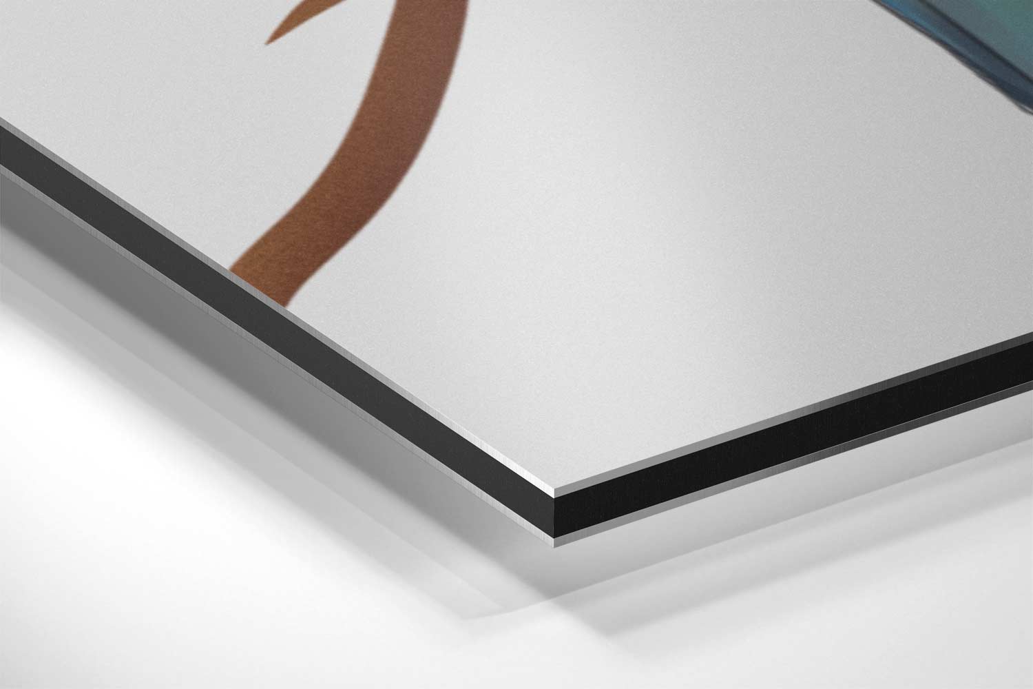 Kleurrijke Ekster op Tak Kunstwerk-canvas-dibond-plexiglas-wanddecoratie-WallArtistic