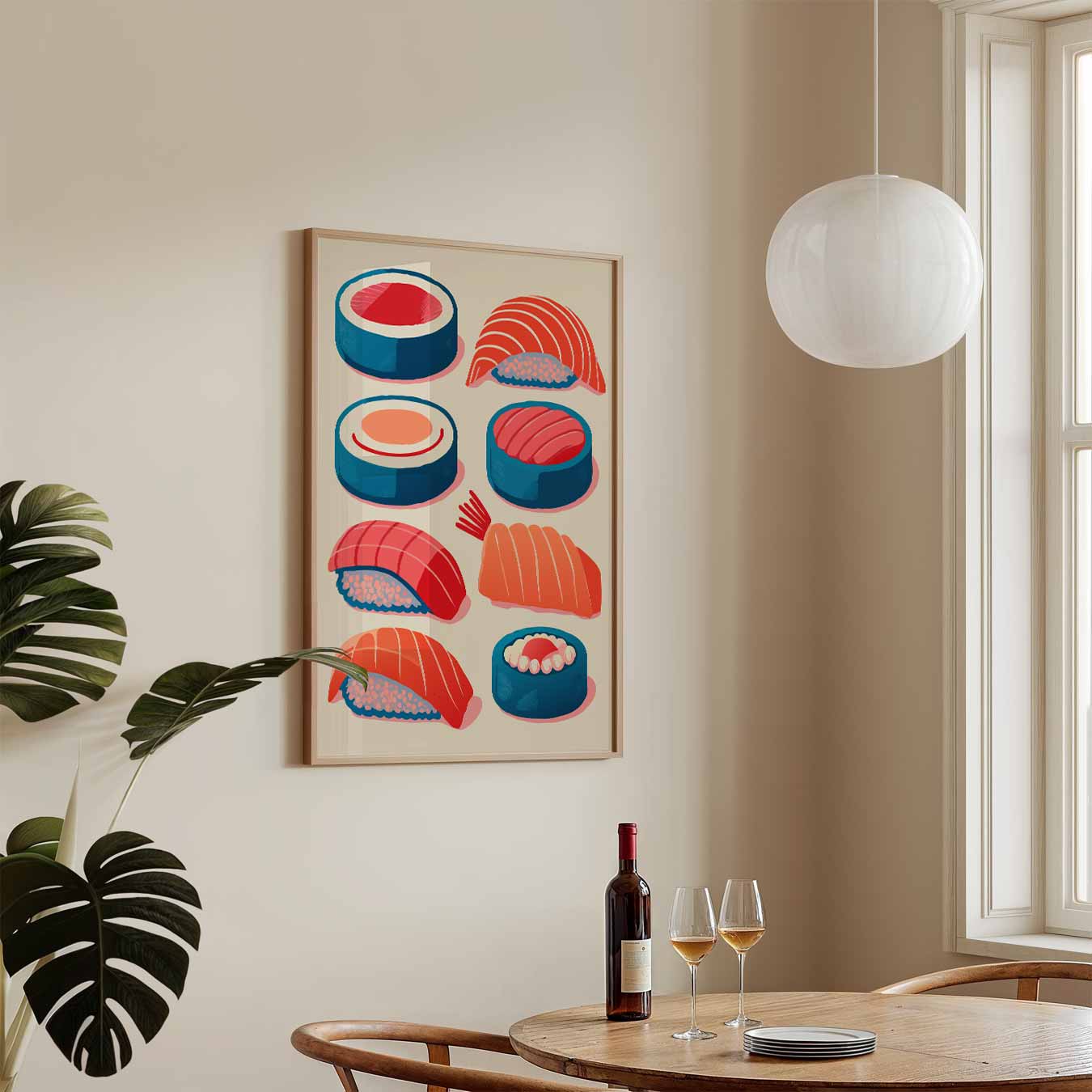 Sushi Vibes Poster