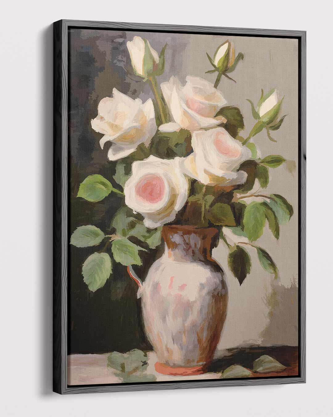 Tijdloze Rozenpracht Kunstwerk-canvas-dibond-plexiglas-wanddecoratie-WallArtistic