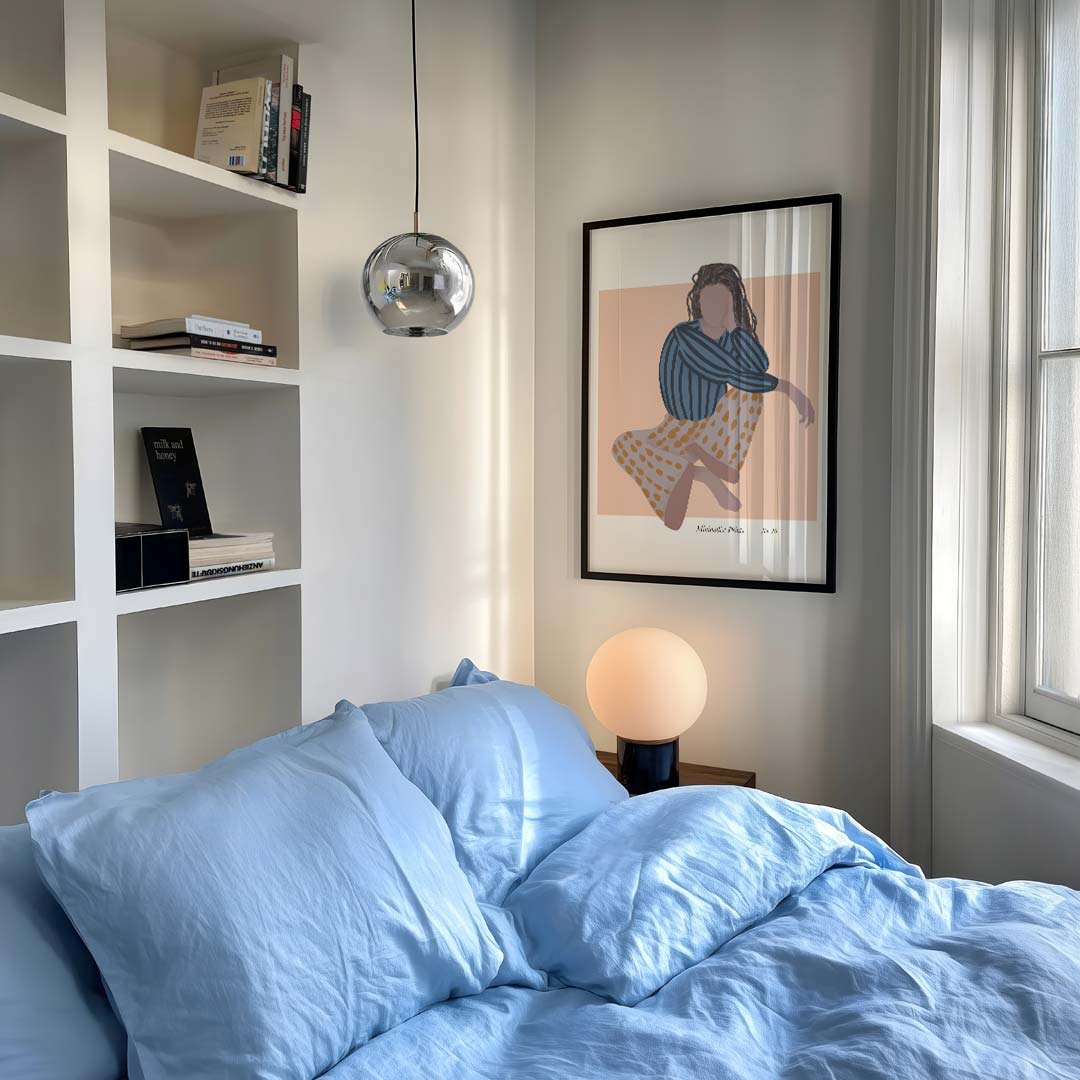 Dromerige Minimalistische Kunstposter-WallArtistic