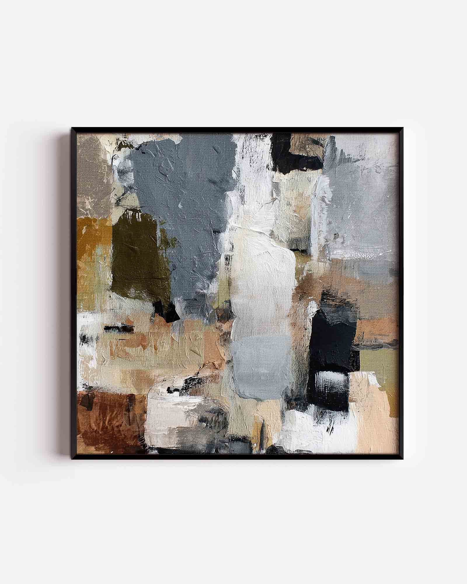 Abstracte vormen Poster