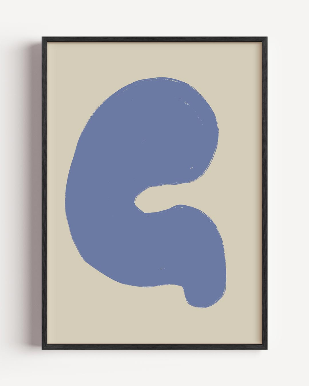 Abstracte Borrelende Vorm Poster-WallArtistic