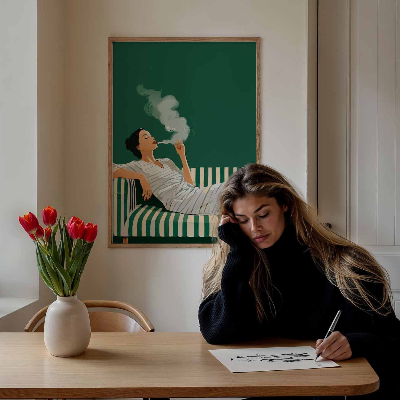 Chill op de Bank Poster