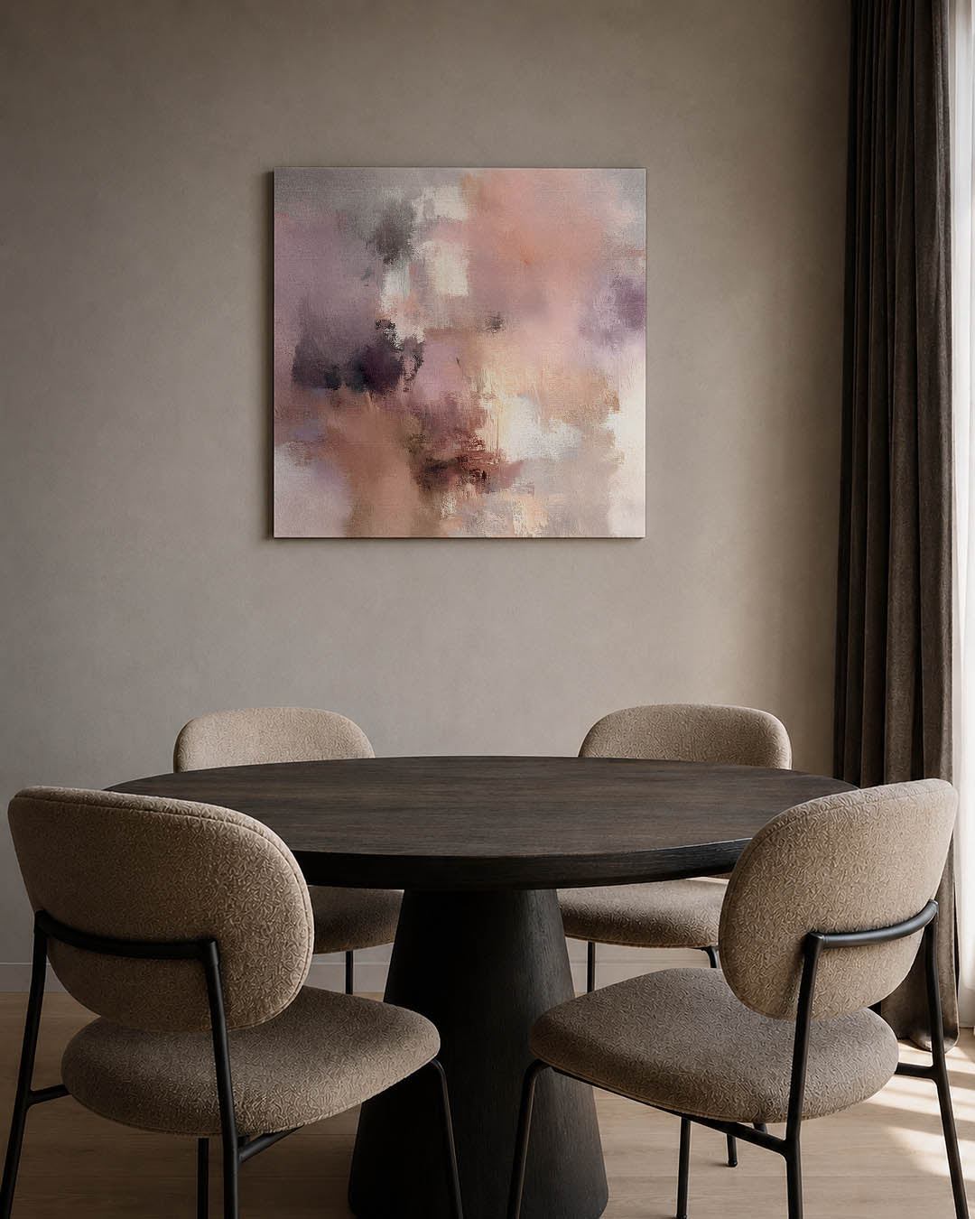 Dromerige kleurenexplosie Kunstwerk