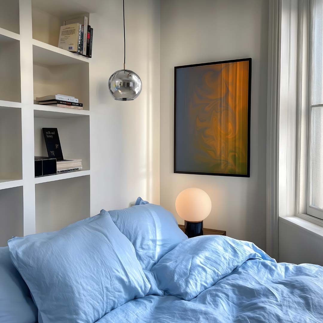 Dreamy Sunset Abstract Poster-WallArtistic