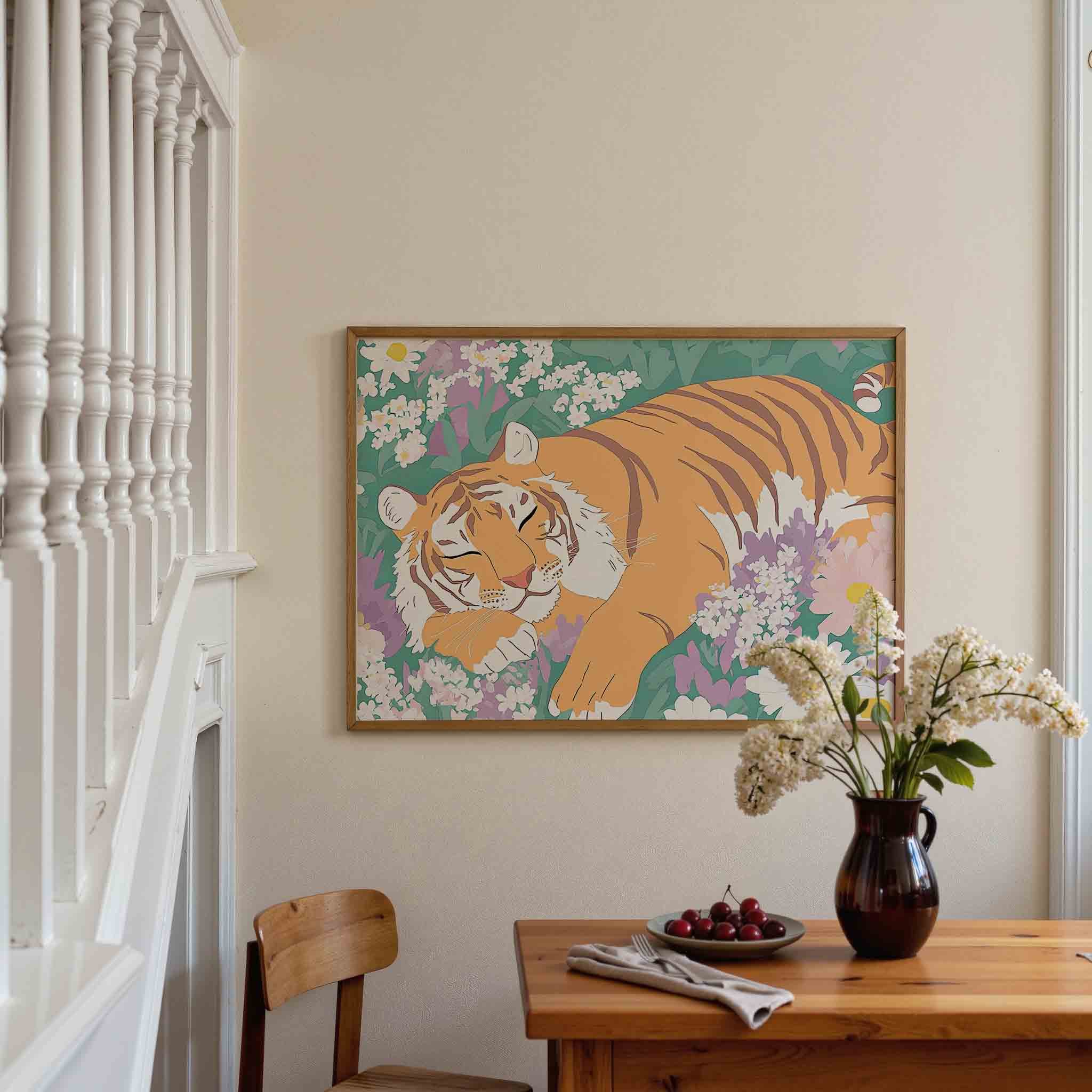 Slapende tijger Poster