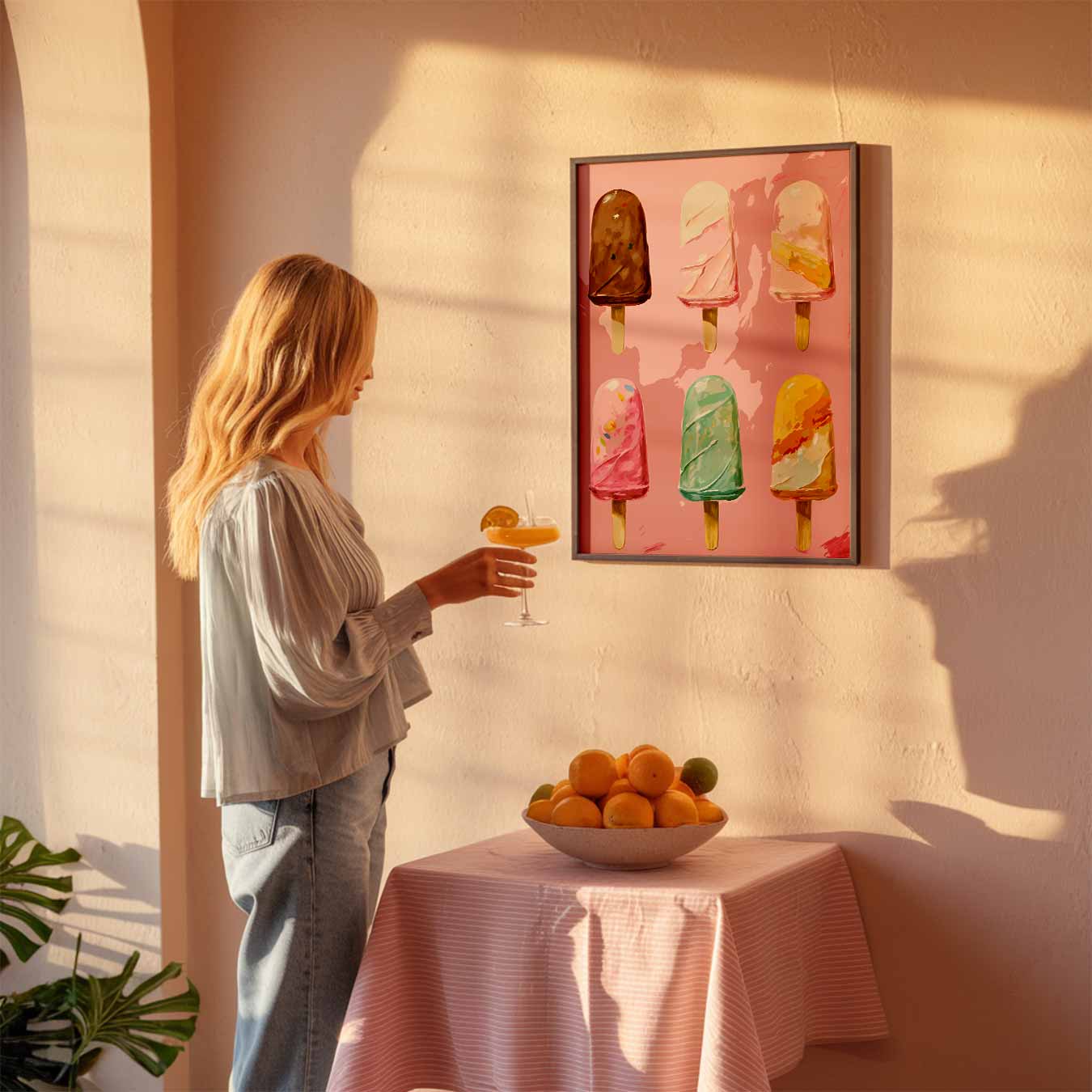 Zomerse IJsjes Poster-WallArtistic