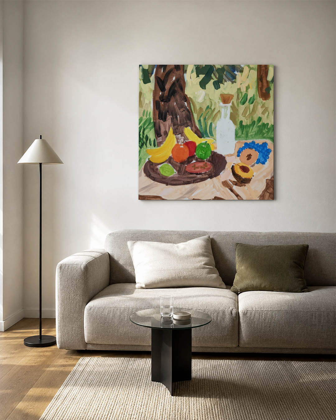 Fruit en natuur Kunstwerk