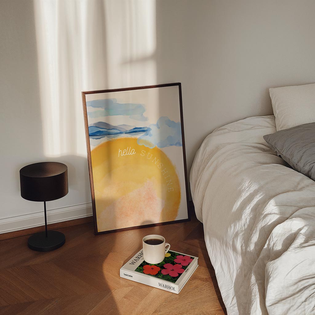 Hello Sunshine Poster-WallArtistic