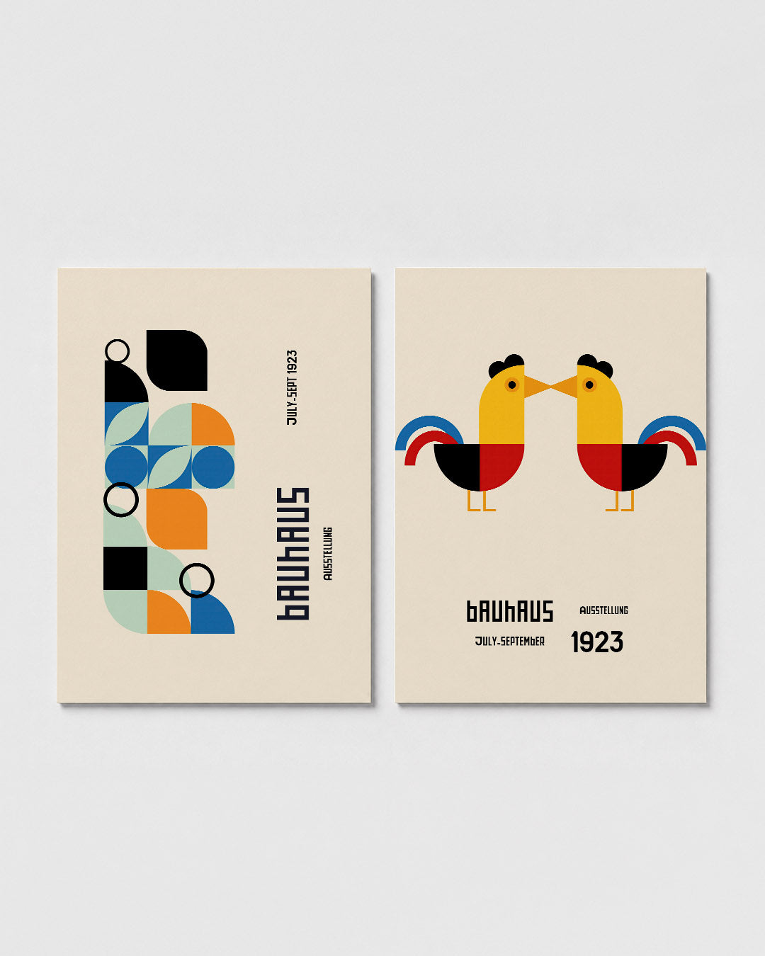 Vorm en kleur Posterset