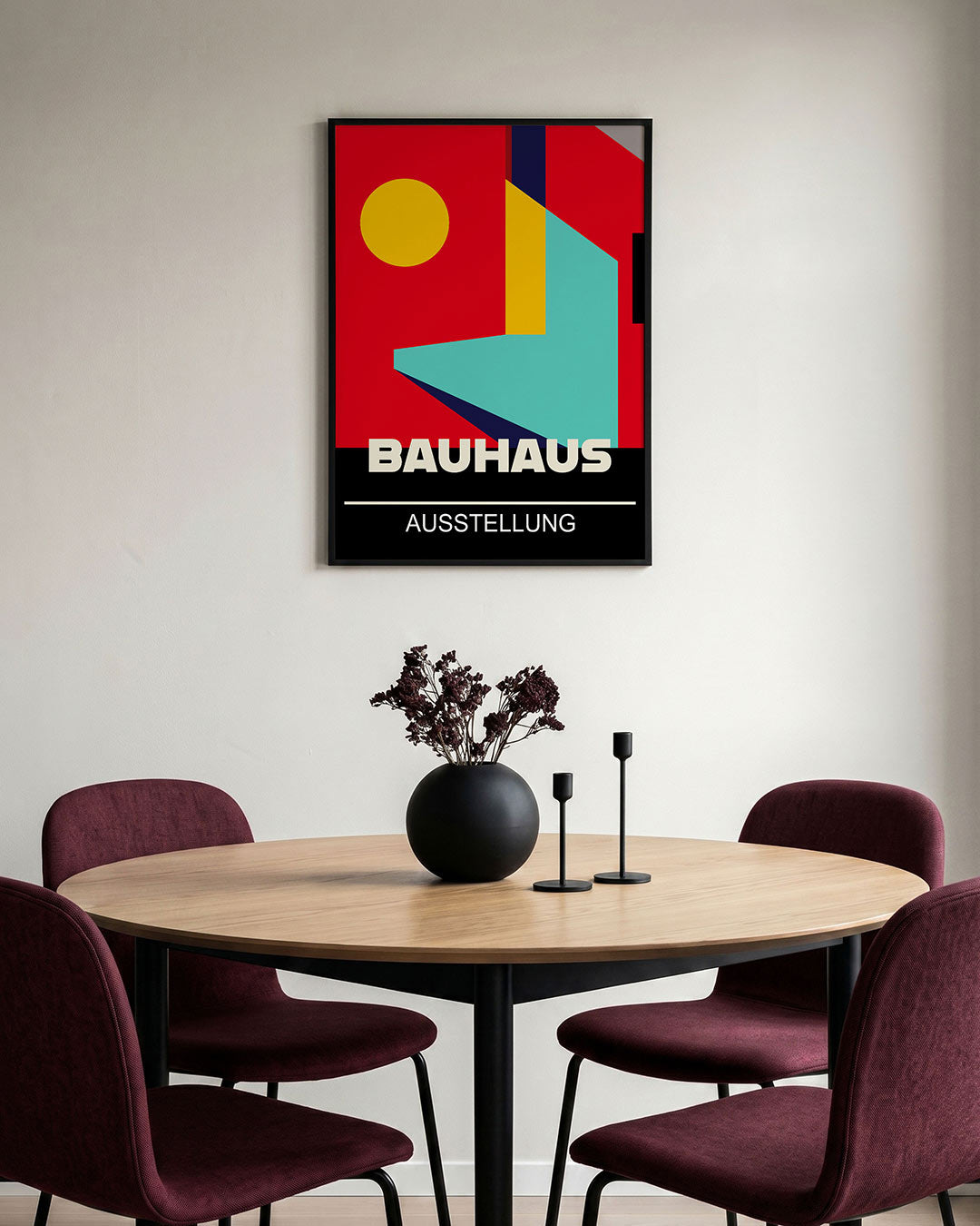 Kleur en vormen Poster
