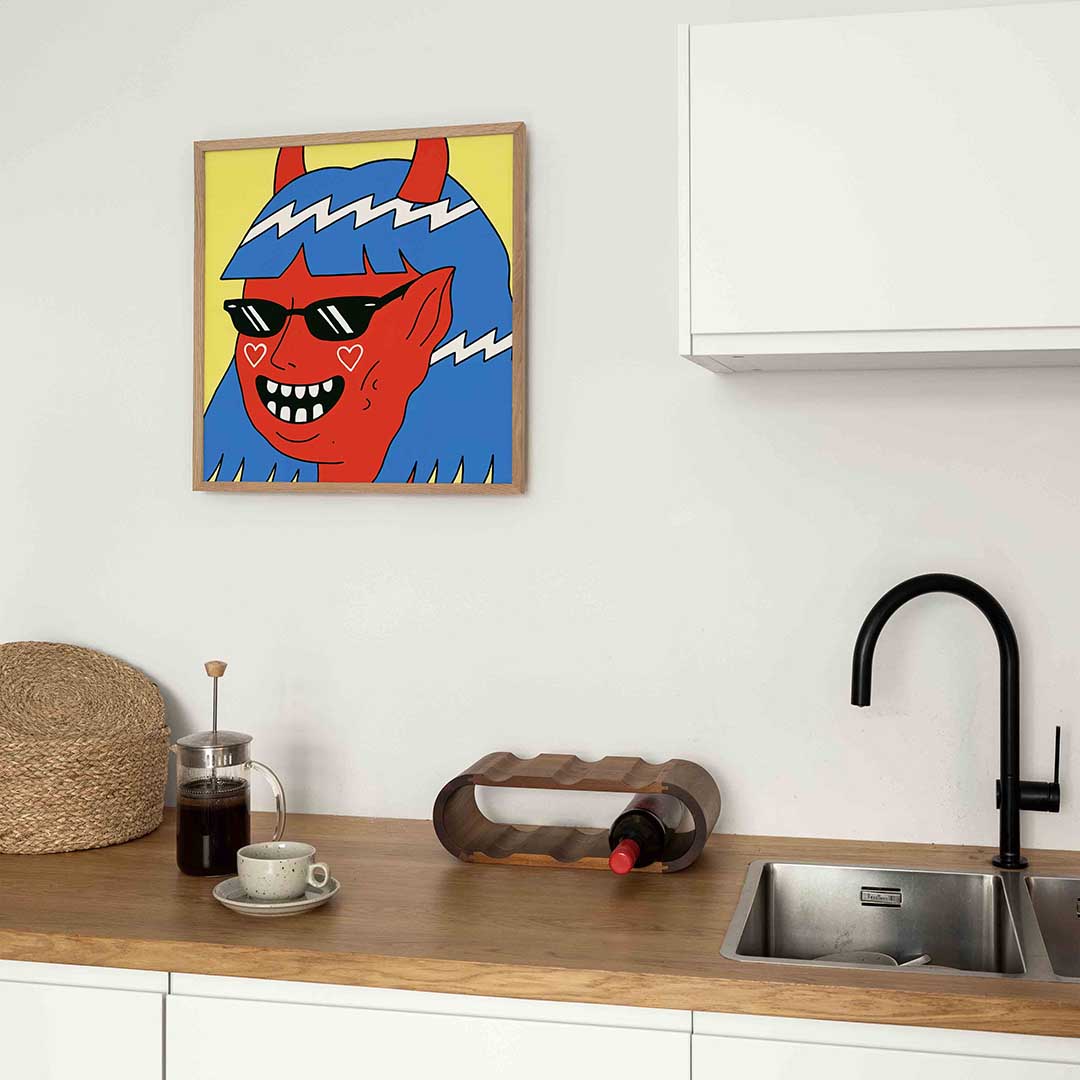 Duivelse glimlach Poster