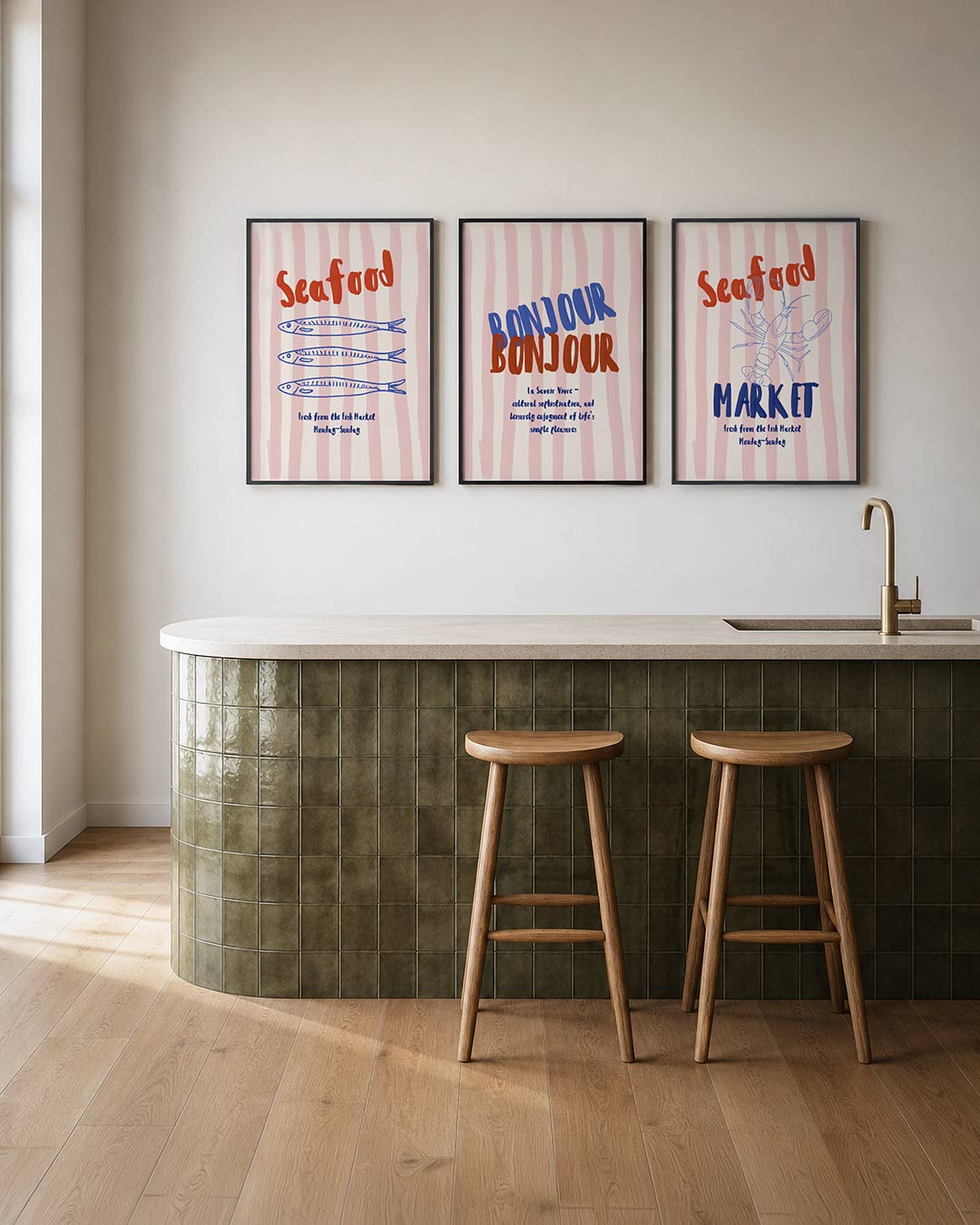 Visuele eenvoud Posterset