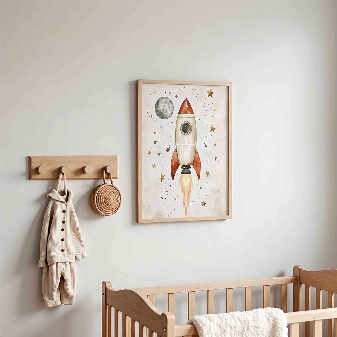 Raket en sterren Poster