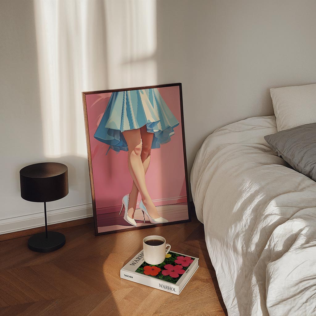 Vrouwelijke Elegantie Poster