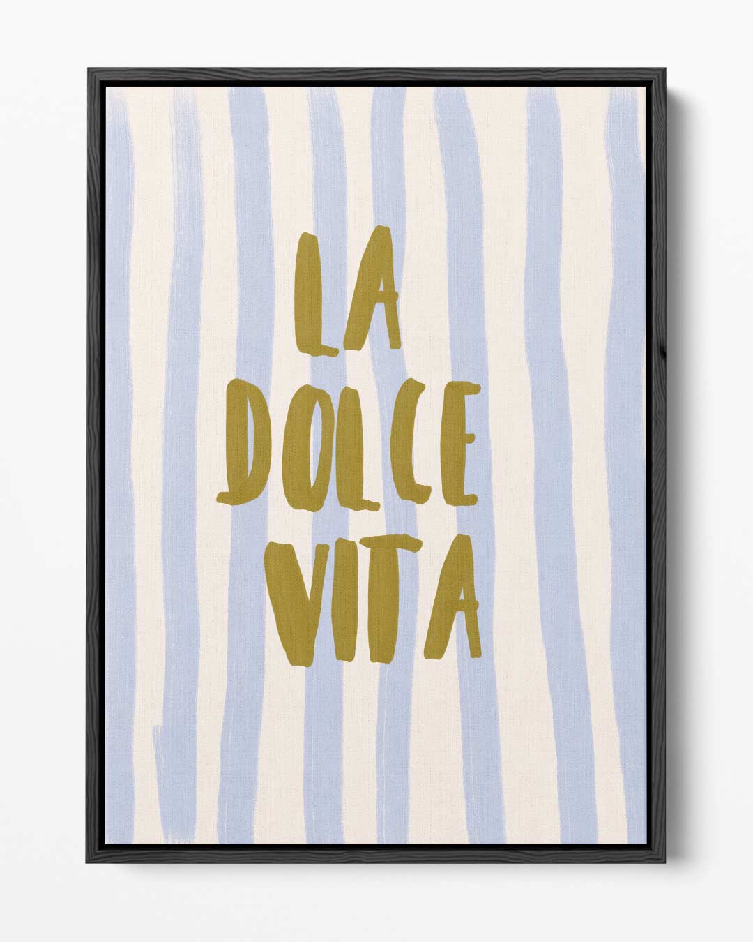 La Dolce Vita Strepen Kunstwerk-canvas-dibond-plexiglas-wanddecoratie-WallArtistic