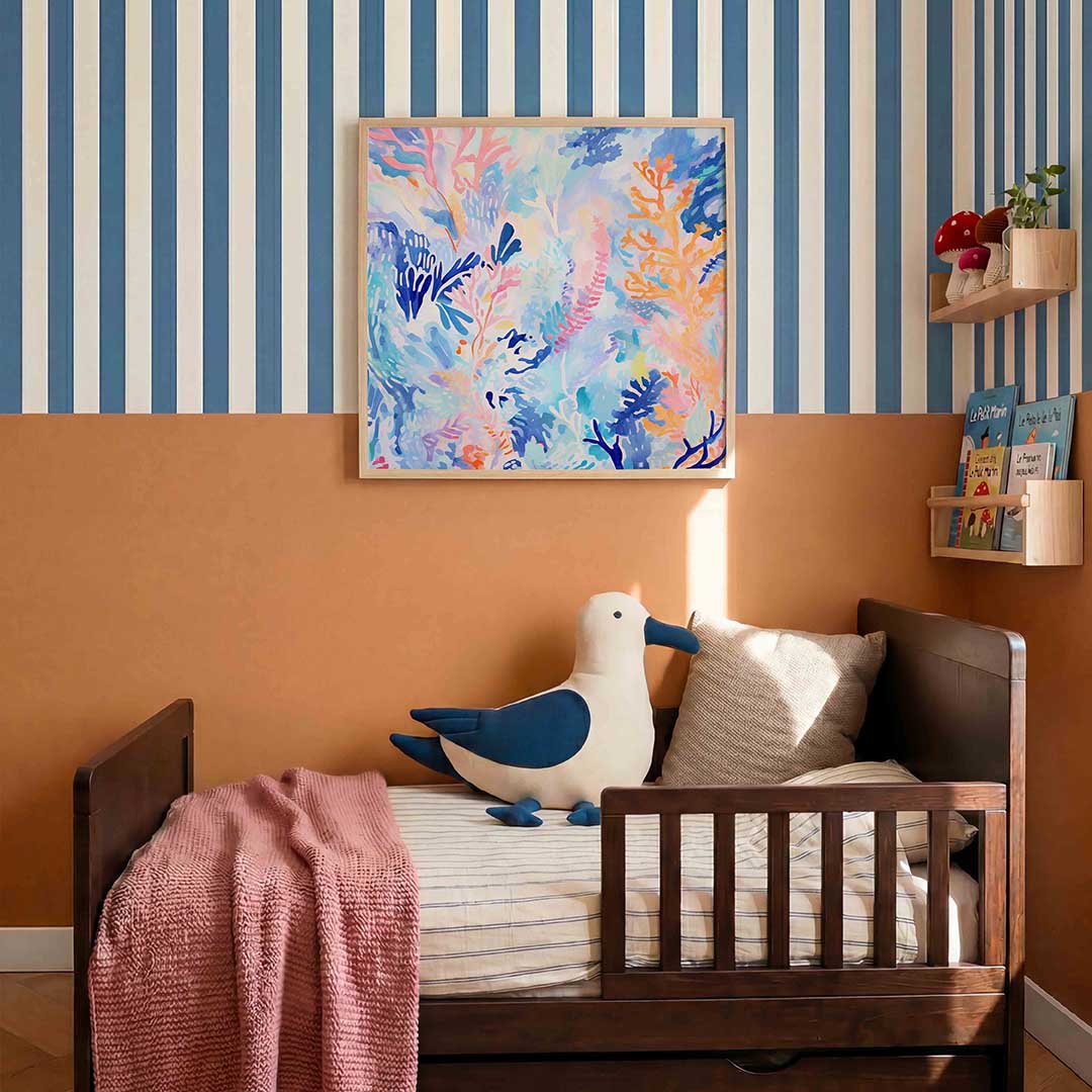Abstracte bladeren Poster