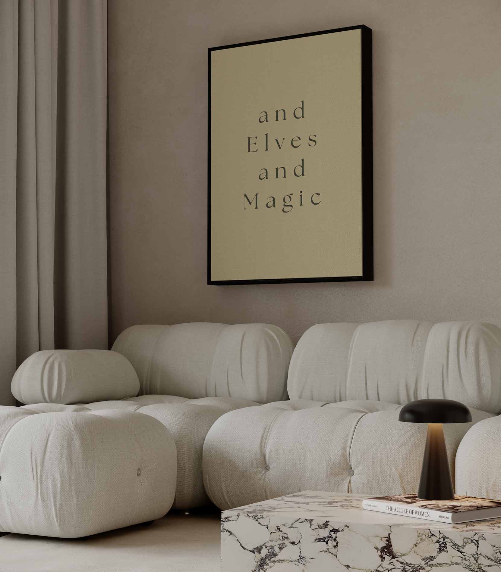 Elfen en Magie Poster
