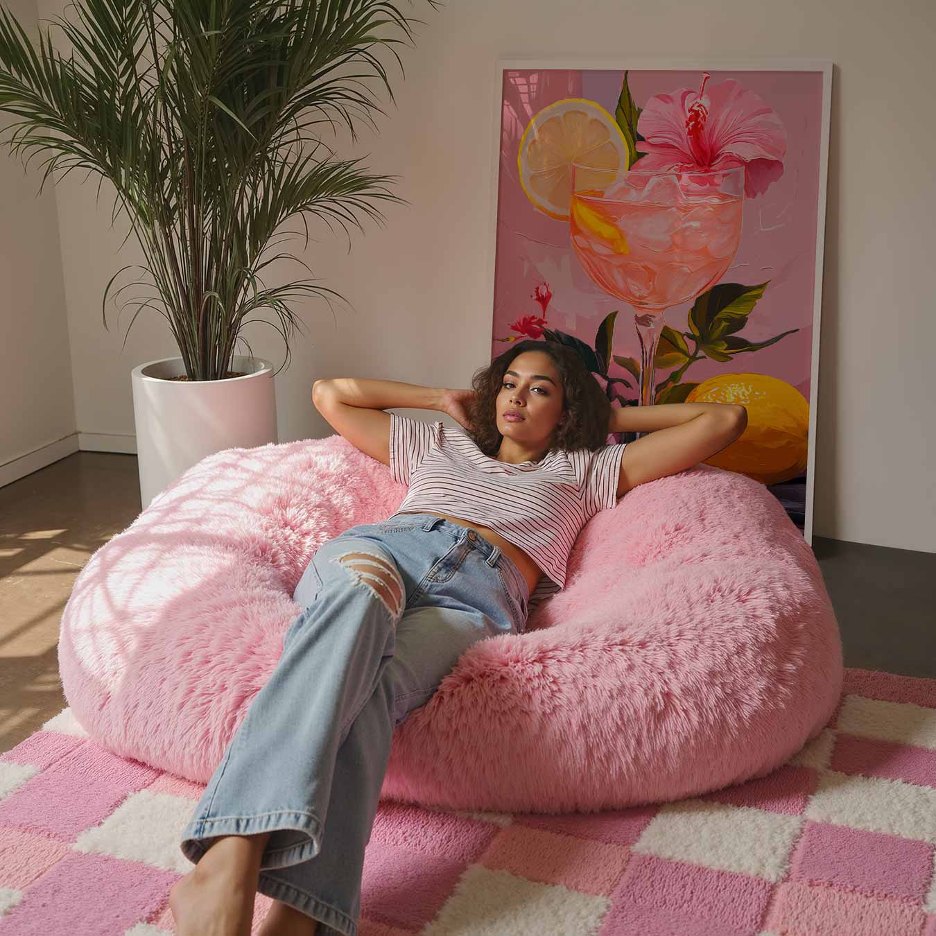 Verfrissende Zomerdrank Poster-WallArtistic