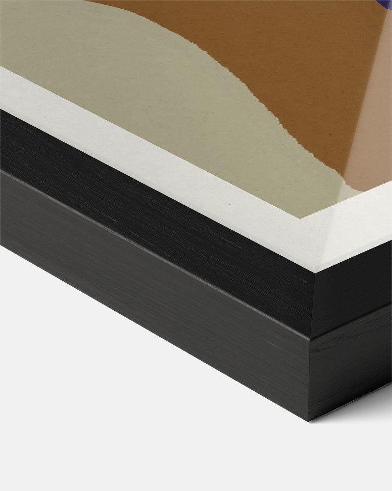 Abstracte Natuurlijke Vorm Poster-WallArtistic