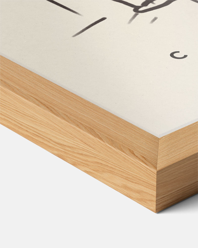 Sfeervolle Interieur Sketch Poster-WallArtistic