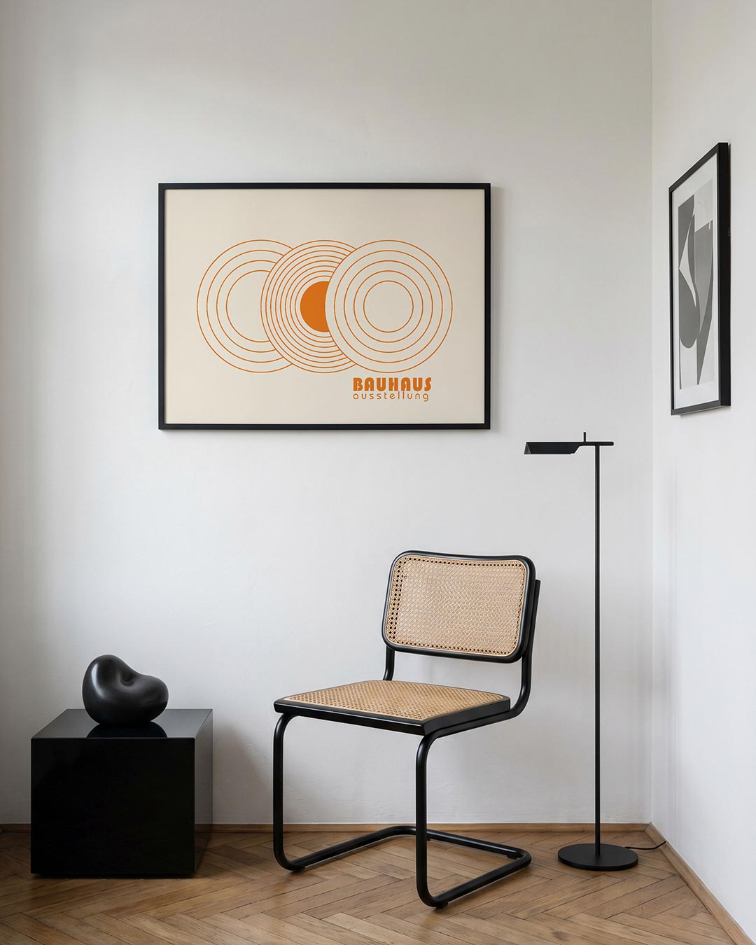 Cirkelvormen en lijnen Poster