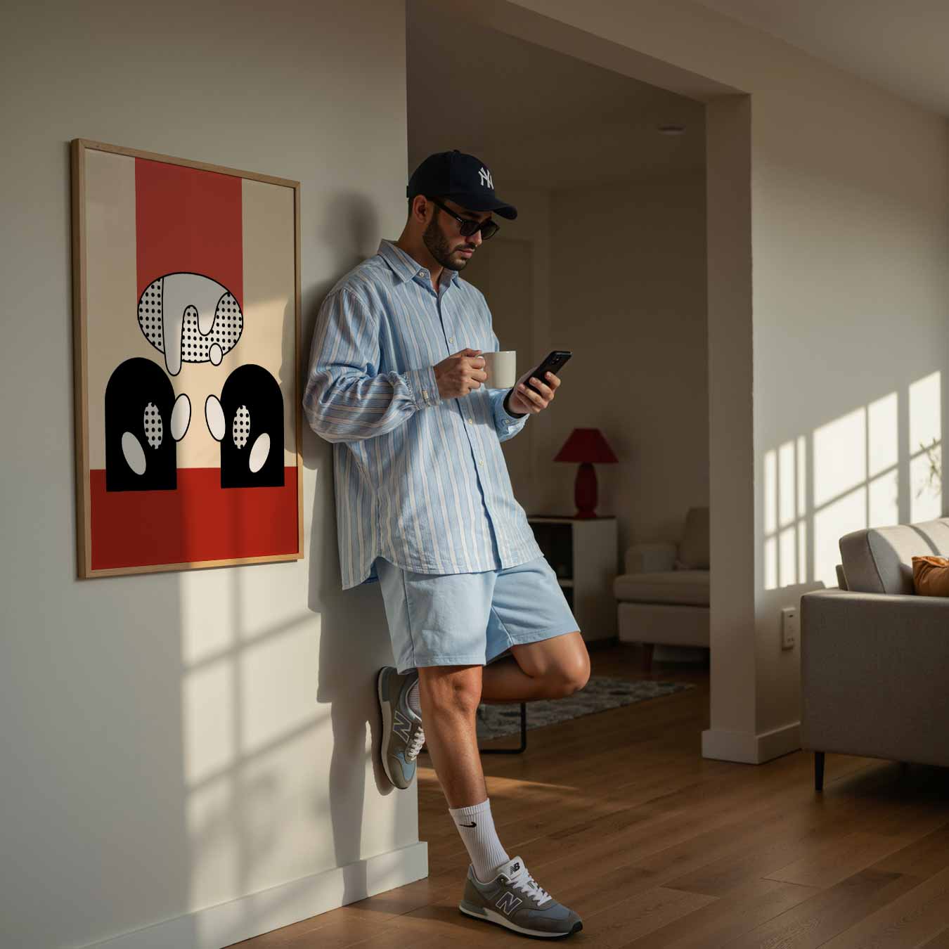 Moderne Kunst Pop Art Poster-WallArtistic