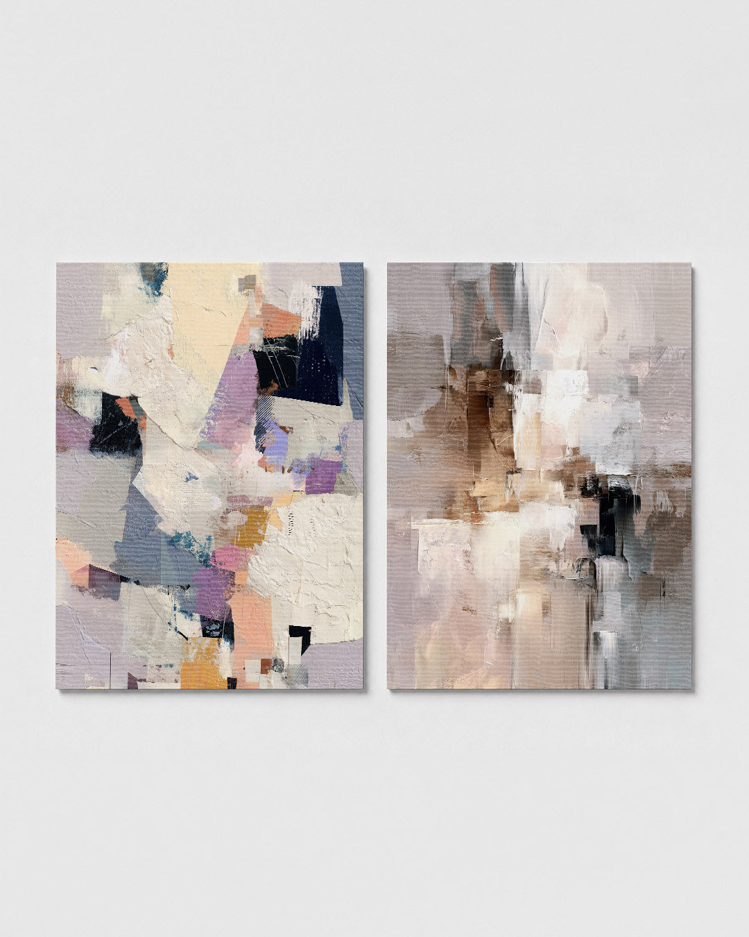 Vorm en kleurenspel Posterset