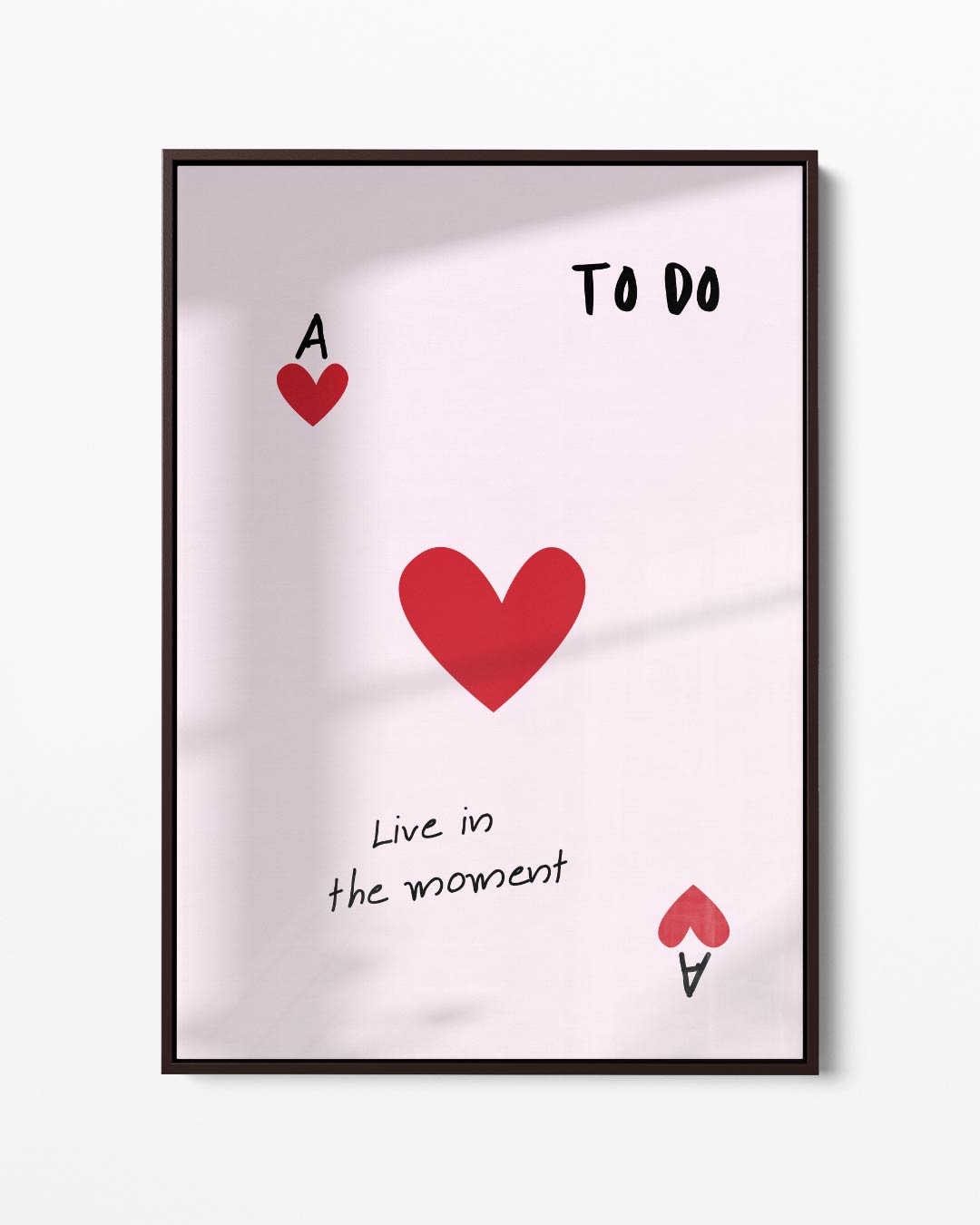 Speelse Hartenkaart Inspiratie Kunstwerk-canvas-dibond-plexiglas-wanddecoratie-WallArtistic