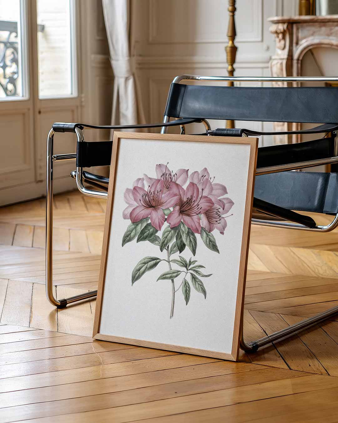 Elegante Bloemenpracht Poster