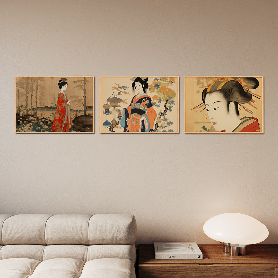 Elegante kleurharmonie Posterset
