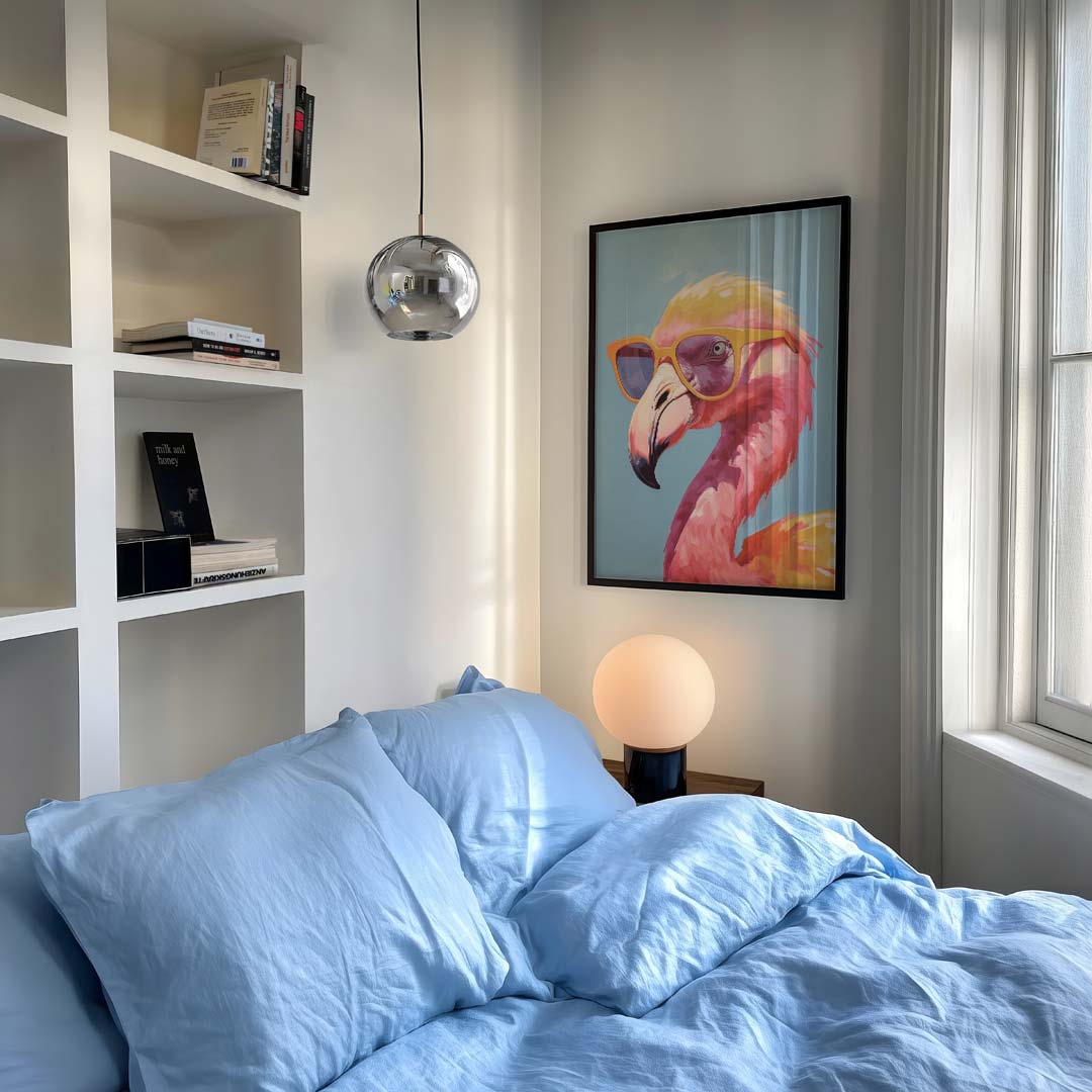 Coole Flamingo Poster-WallArtistic