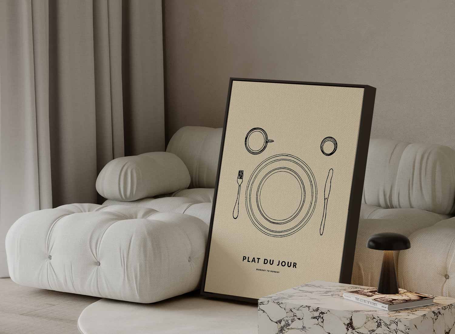 Plat du Jour Poster