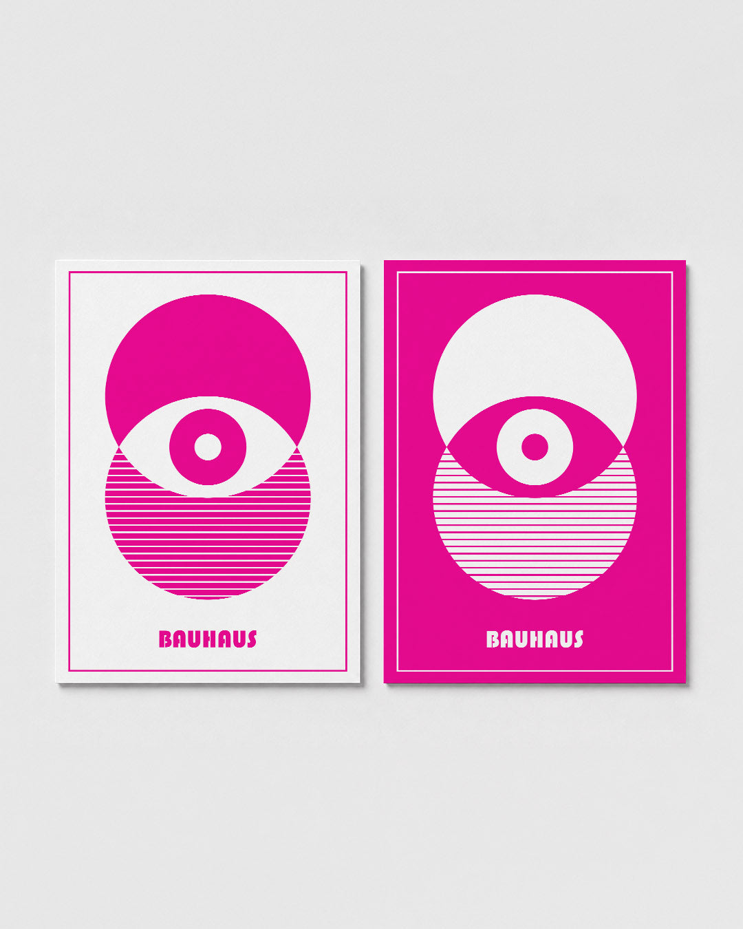 Cirkel en strepen Posterset