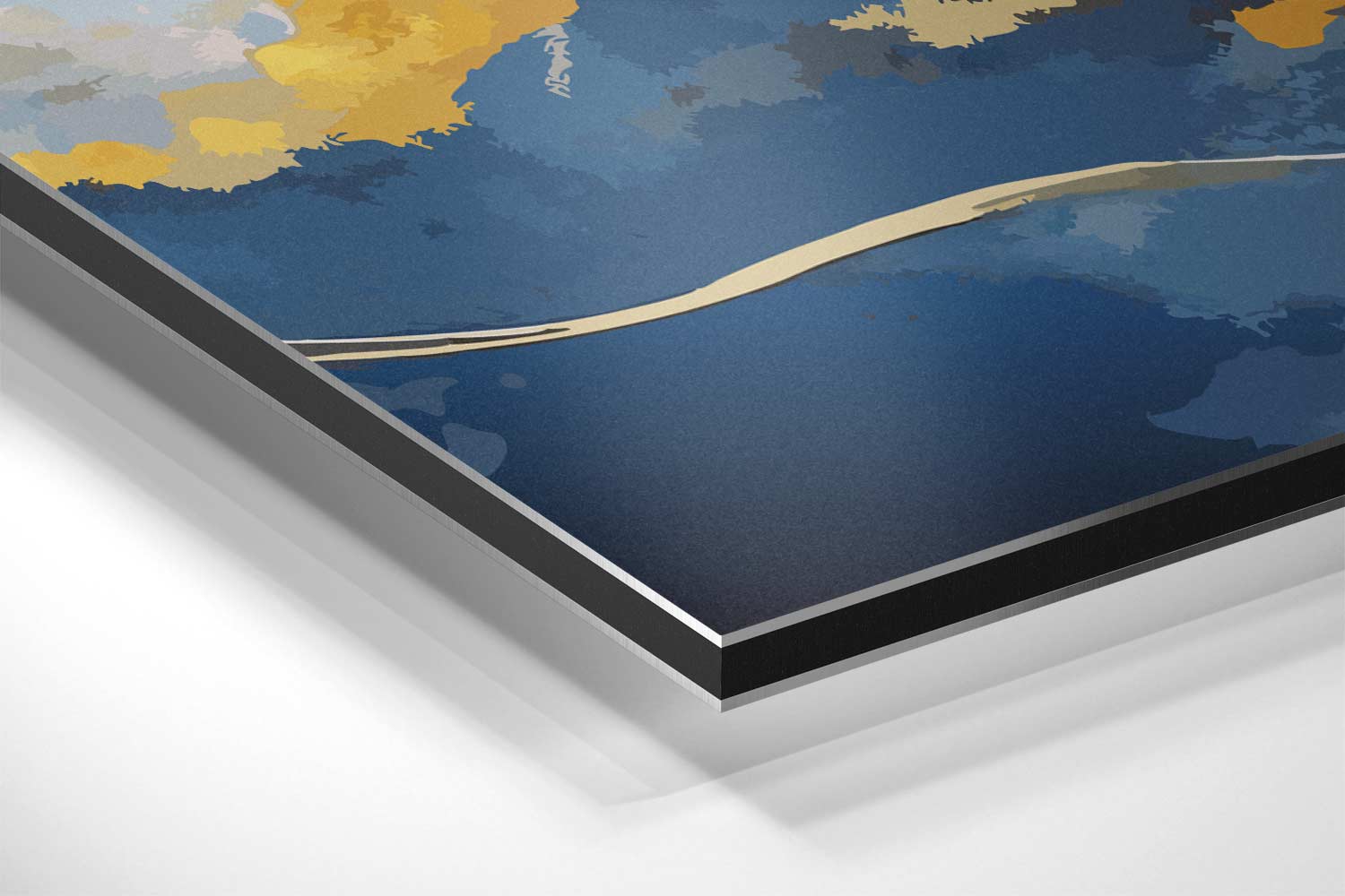 Dromerig Hemellandschap Kunstwerk-canvas-dibond-plexiglas-wanddecoratie-WallArtistic
