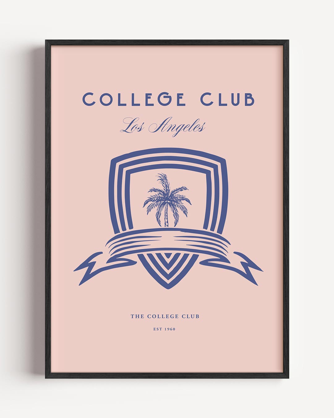 Los Angeles College Club Poster-WallArtistic