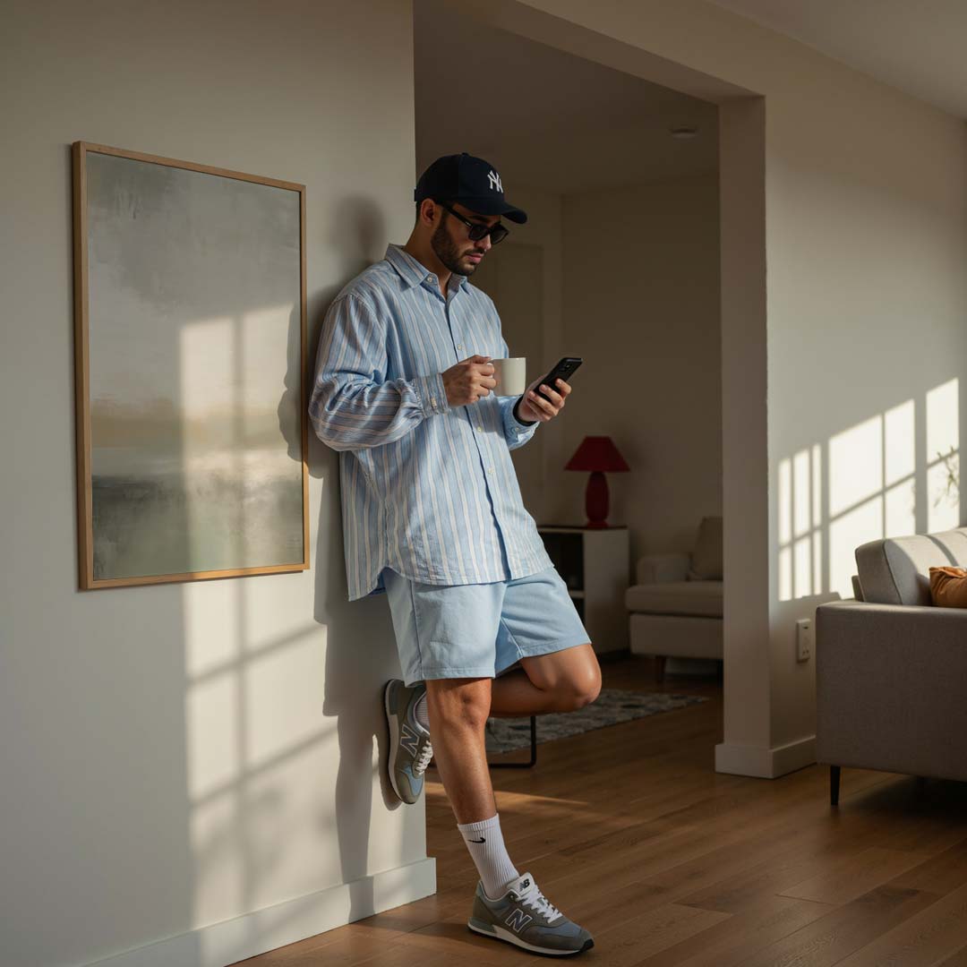 Zachte Aarde Abstracte Poster-WallArtistic