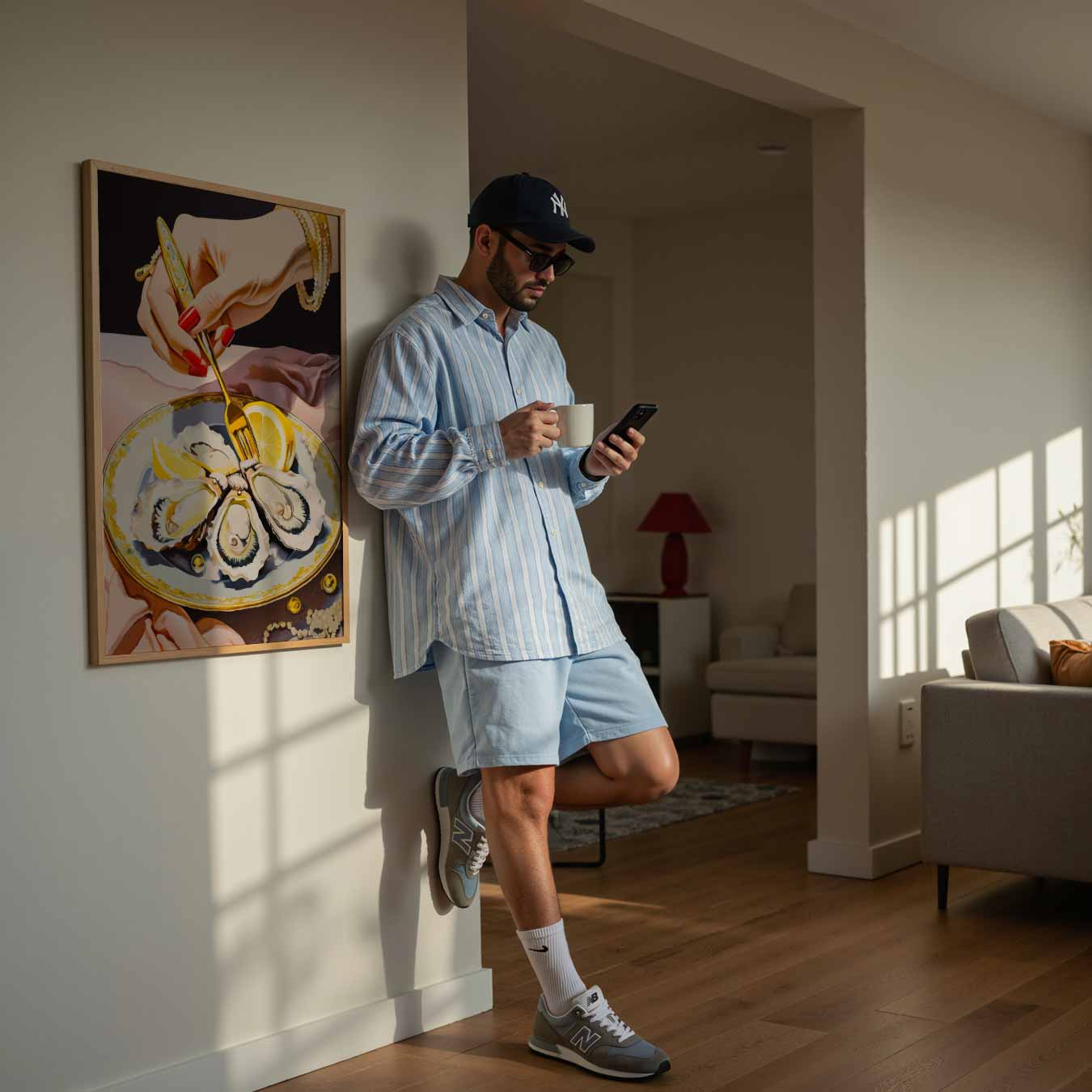 Luxe Oesterparty Poster-WallArtistic