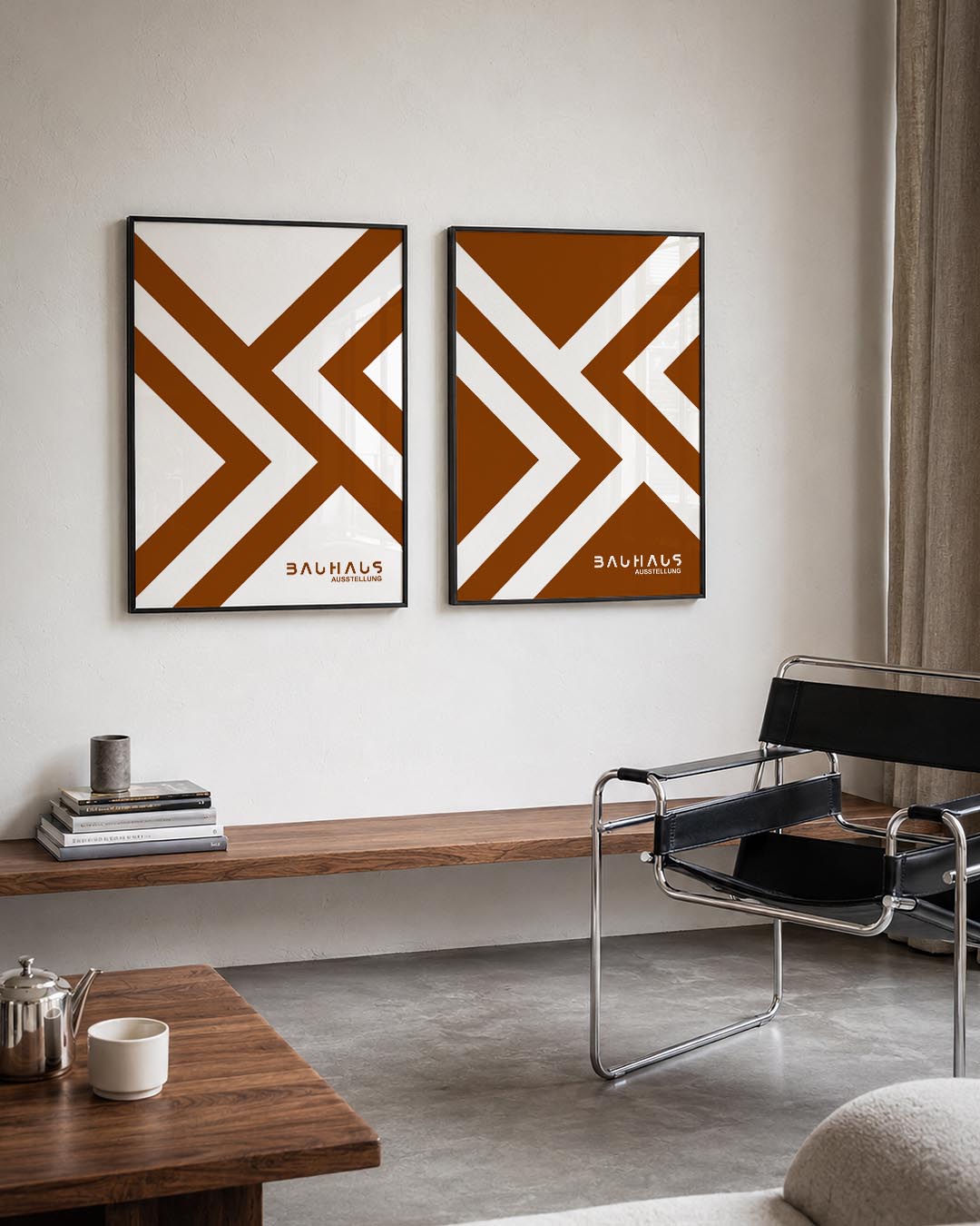 Lijnenspel en vlakken Postersets