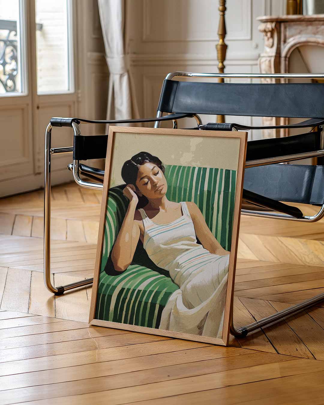 Sereniteit in Groen Poster