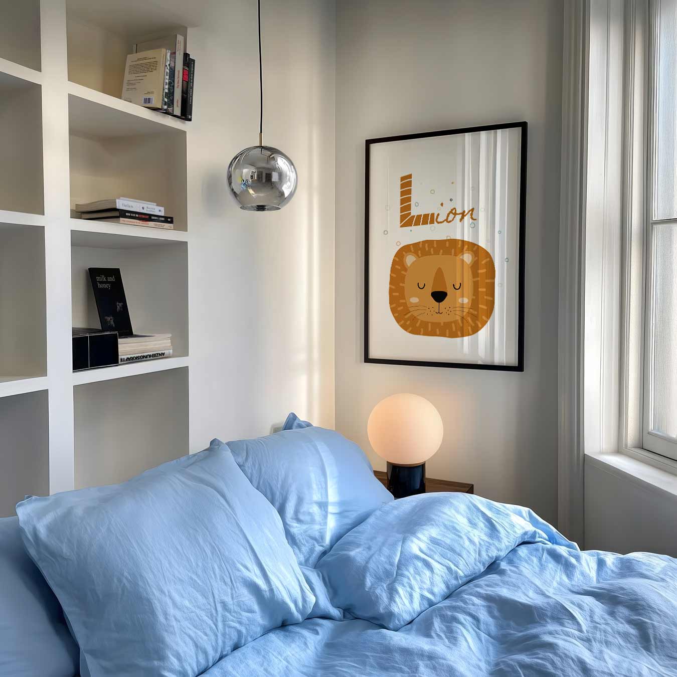 Slaap Zachte Leeuw Poster