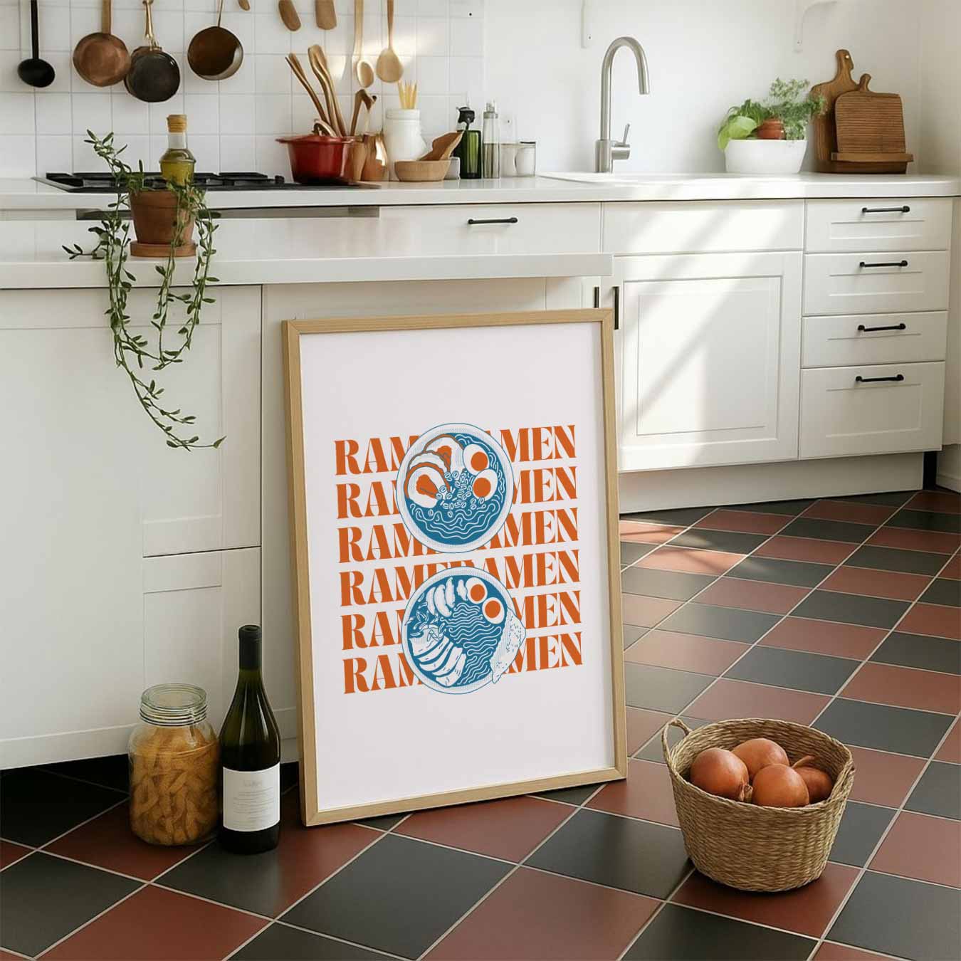 Stijlvolle Ramen Poster