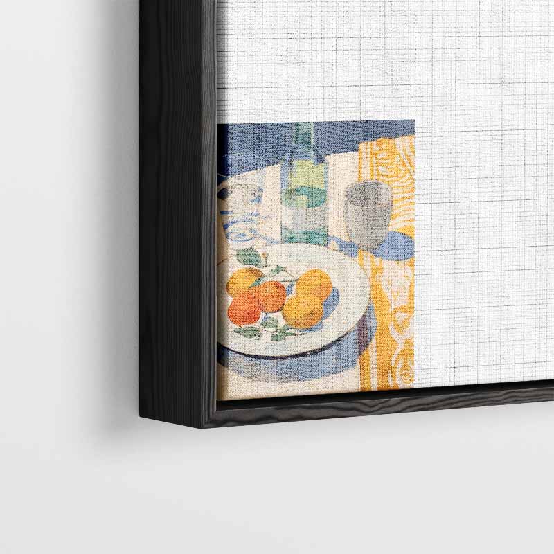 Mediterraanse Stilleven in Zonlicht Kunstwerk-canvas-dibond-plexiglas-wanddecoratie-WallArtistic
