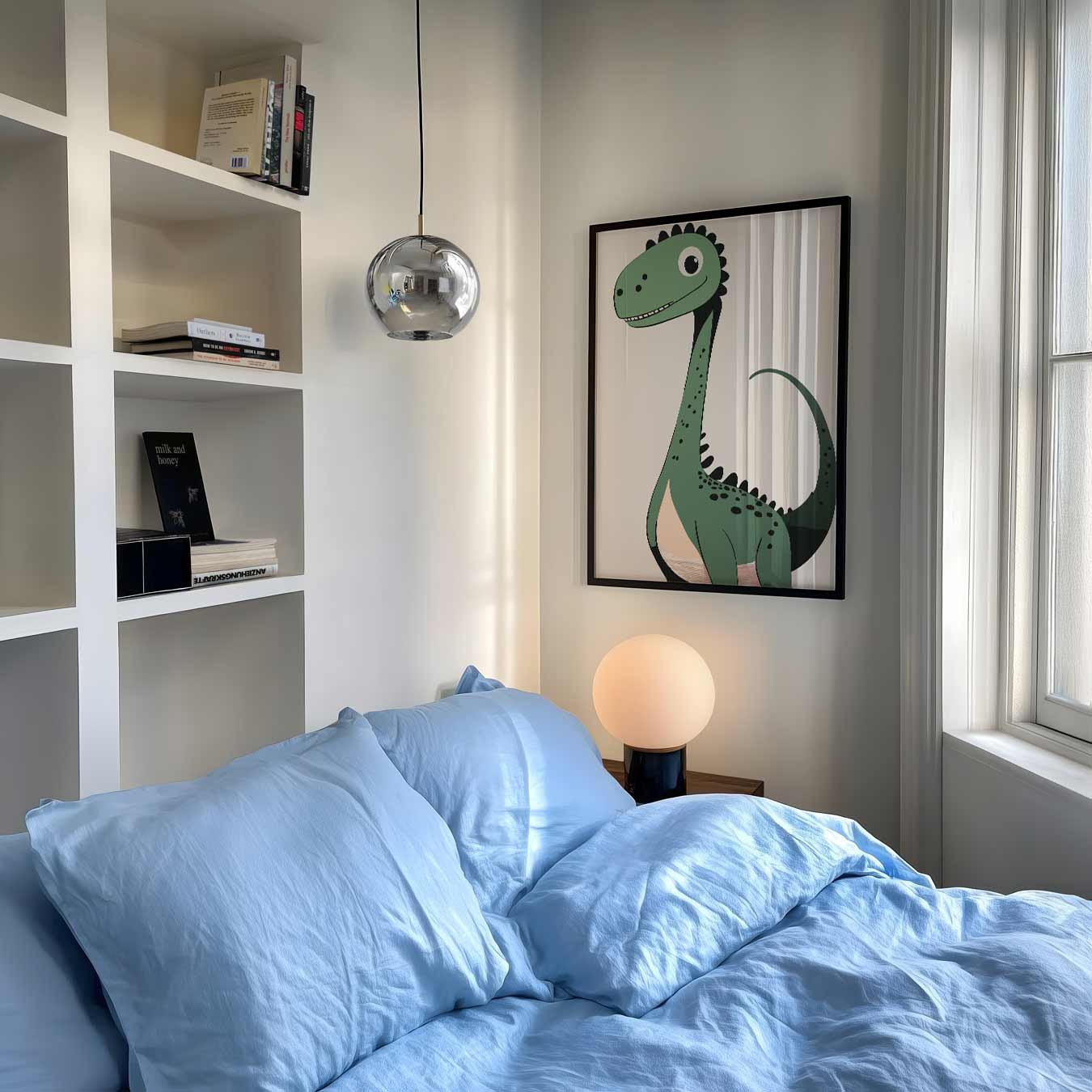 Vrolijke Dino Vriend Poster