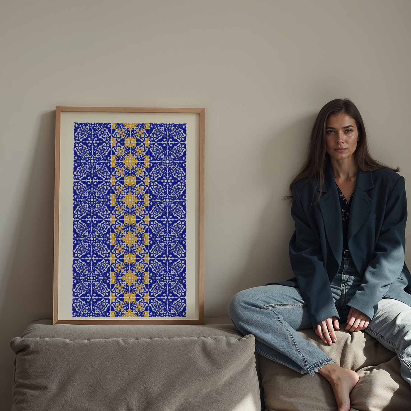 Koninklijk Patronenparadijs Poster-WallArtistic