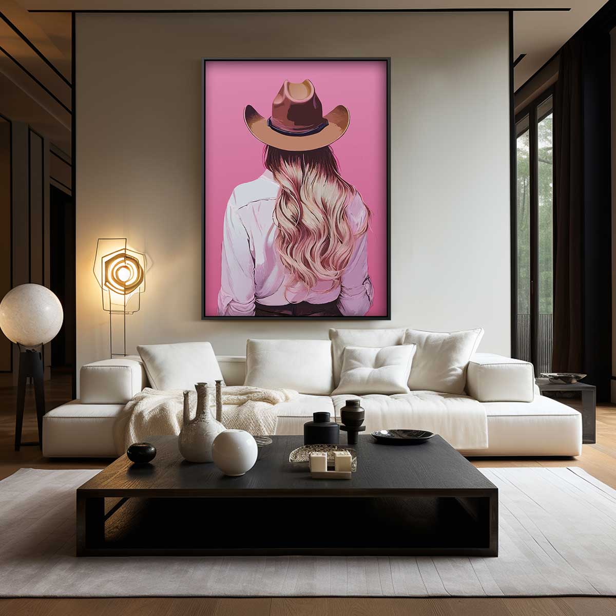 Cowboy Chic Kunstwerk-canvas-dibond-plexiglas-wanddecoratie-WallArtistic