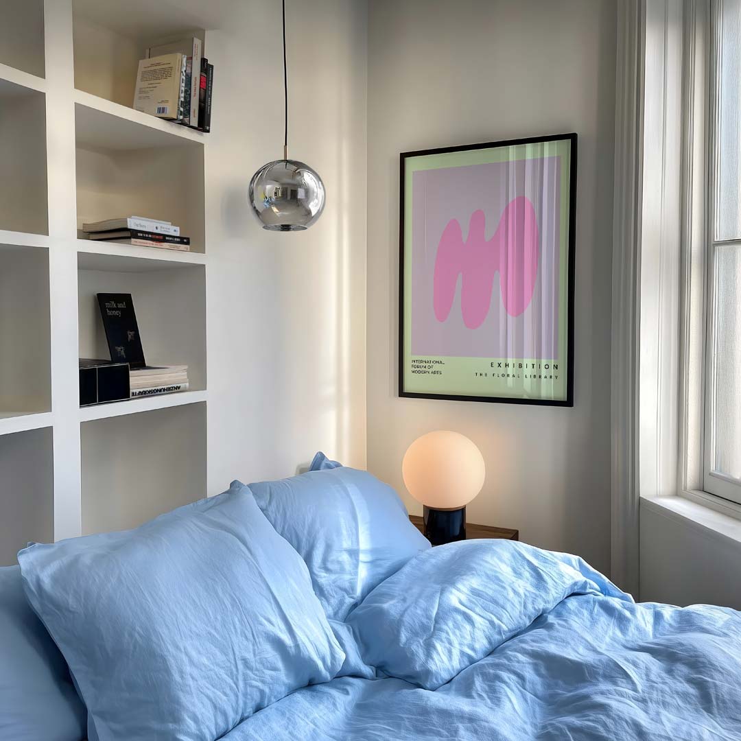 Modern Art Pink Vibes Poster-WallArtistic