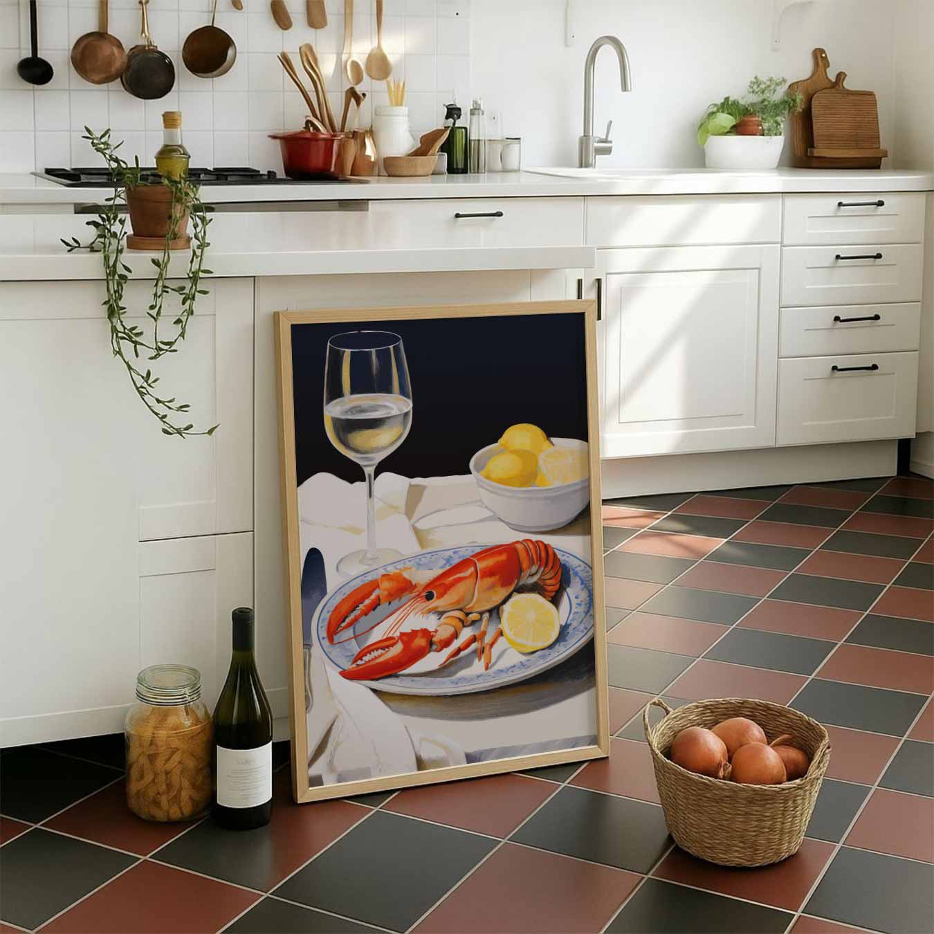 Luxe Diner Belevenis Poster-WallArtistic