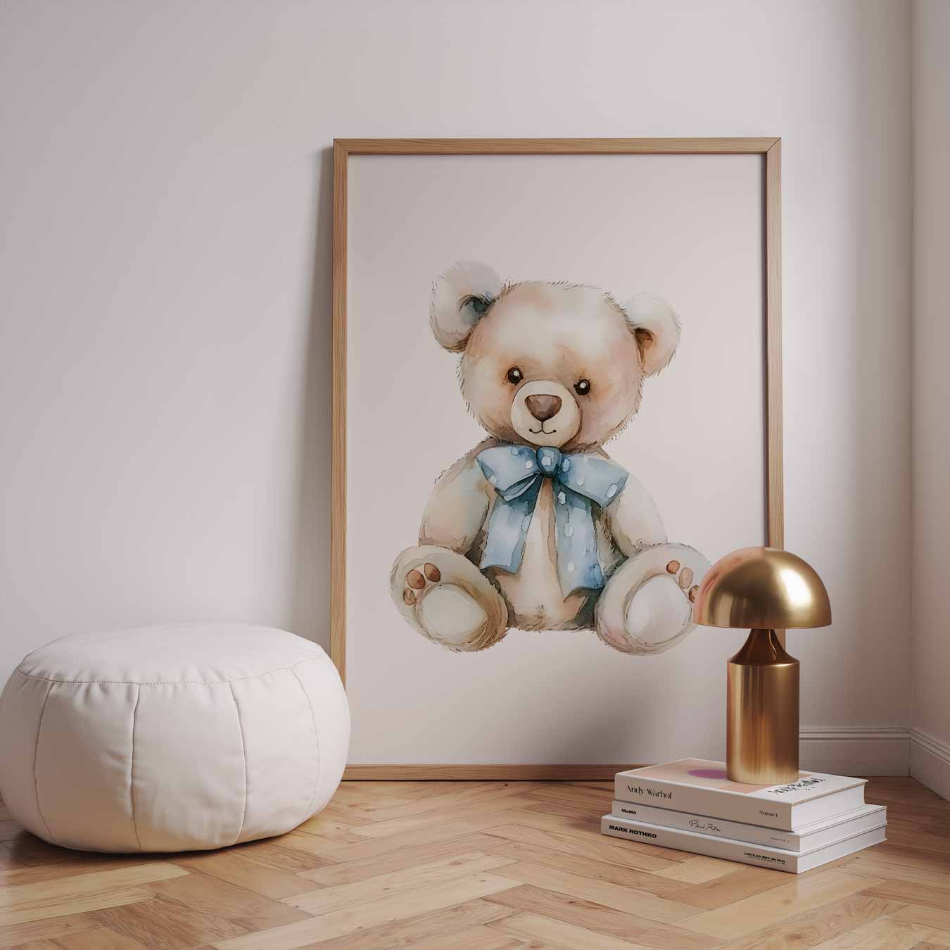Schattige Teddyberen Poster-WallArtistic